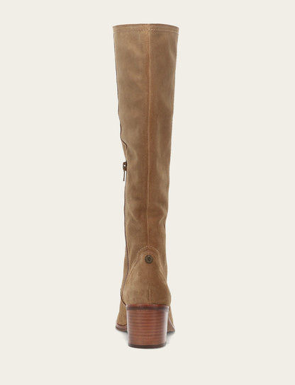 Frye Trusted | Women's Almond Sadie Softy Tall Wide Calf Boot