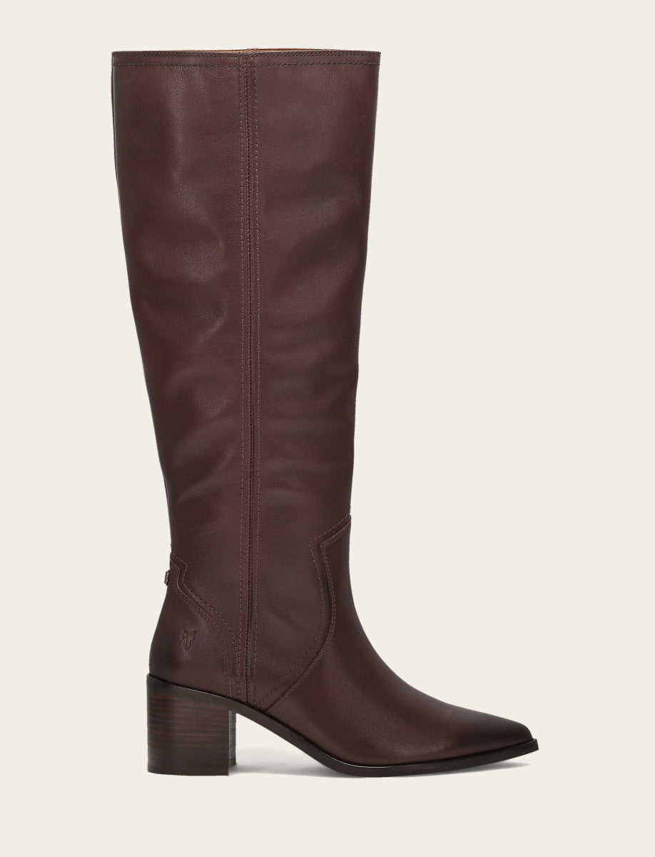 Frye Great Value | Women's Cocoa Sadie Softy Tall Wide Calf Boot