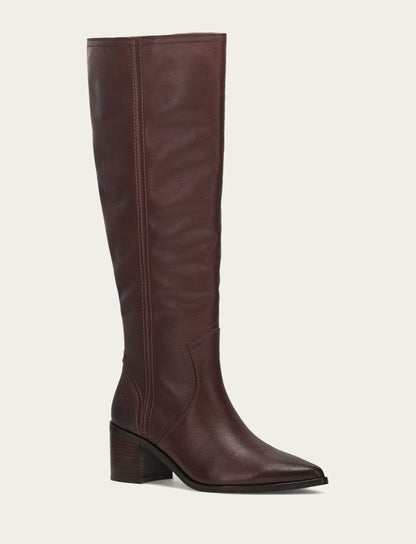 Frye Great Value | Women's Cocoa Sadie Softy Tall Wide Calf Boot