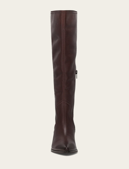 Frye Great Value | Women's Cocoa Sadie Softy Tall Wide Calf Boot