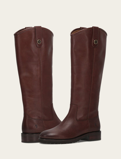 Frye Exclusive | Women's Brown Melissa Lug Button Tall Boot