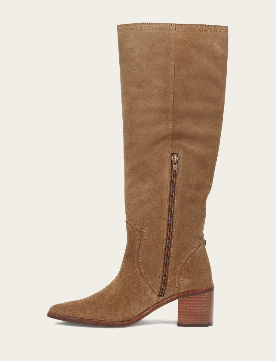 Frye Smart Buy | Women's Almond Sadie Softy Tall Boots