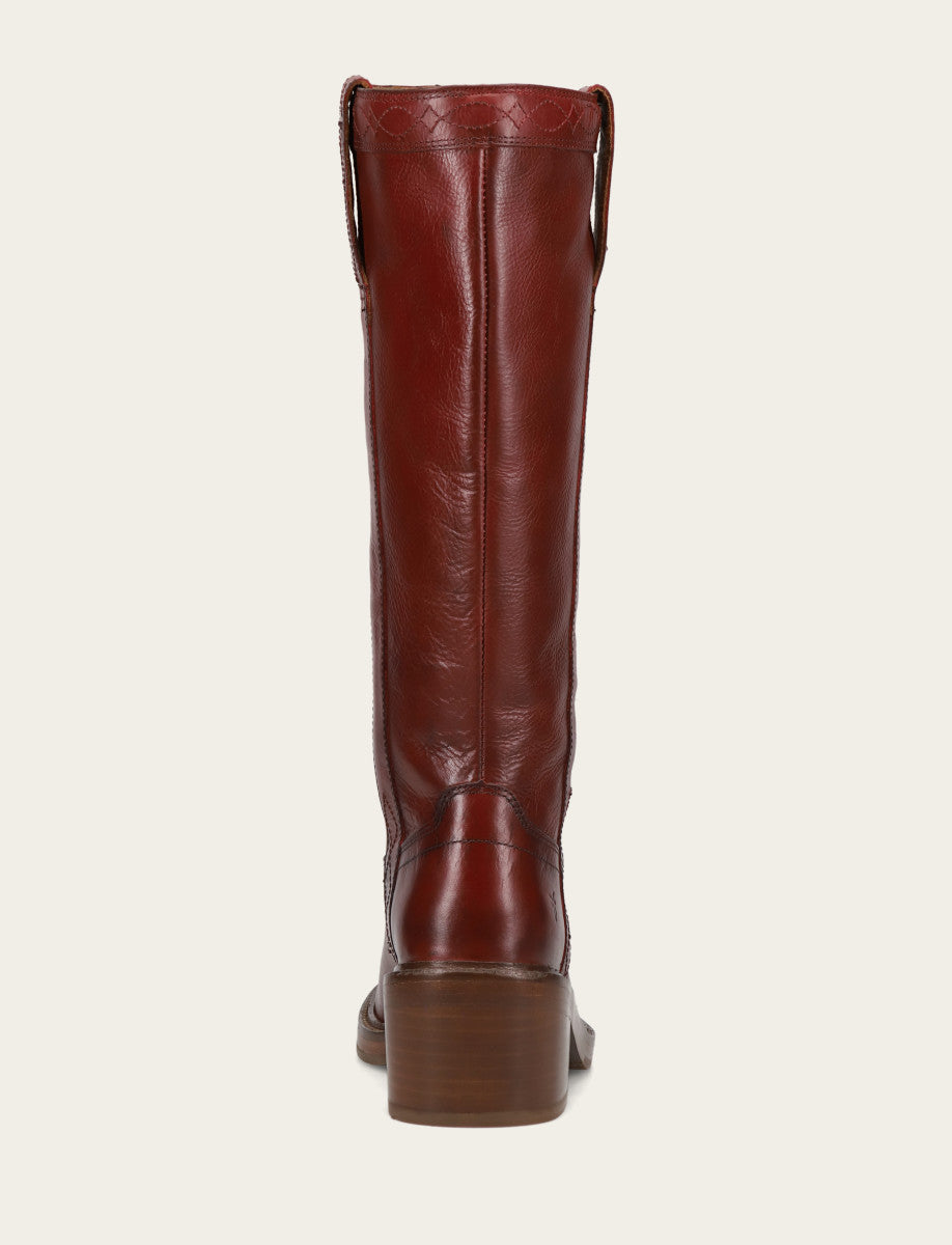 Frye Latest | Women's Merlot Kate Pull On Wide Calf Boot