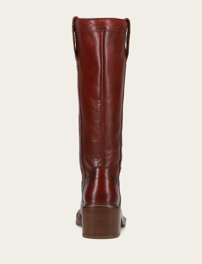 Frye Latest | Women's Merlot Kate Pull On Wide Calf Boot