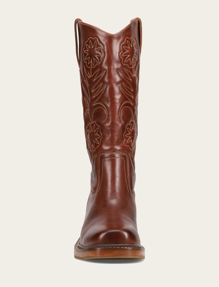 Frye Trending | Auburn Kate Deco Stitch Boot