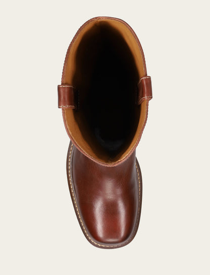 Frye Trending | Auburn Kate Deco Stitch Boot