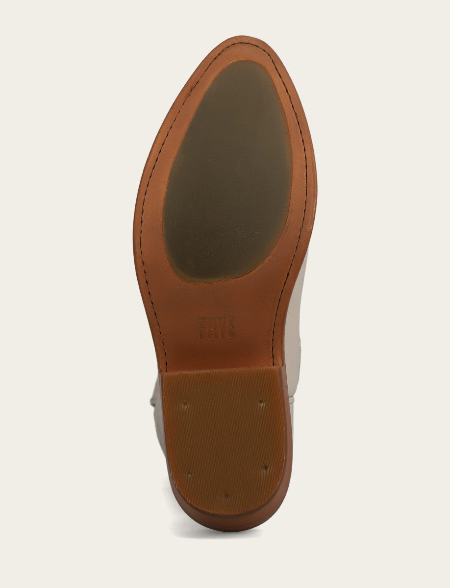 Frye Value | Ivory Billy Pull On Deco Stitch Boot