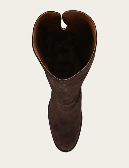 Frye Exclusive | Women's Dark Brown Corinne Over The Knee Boot