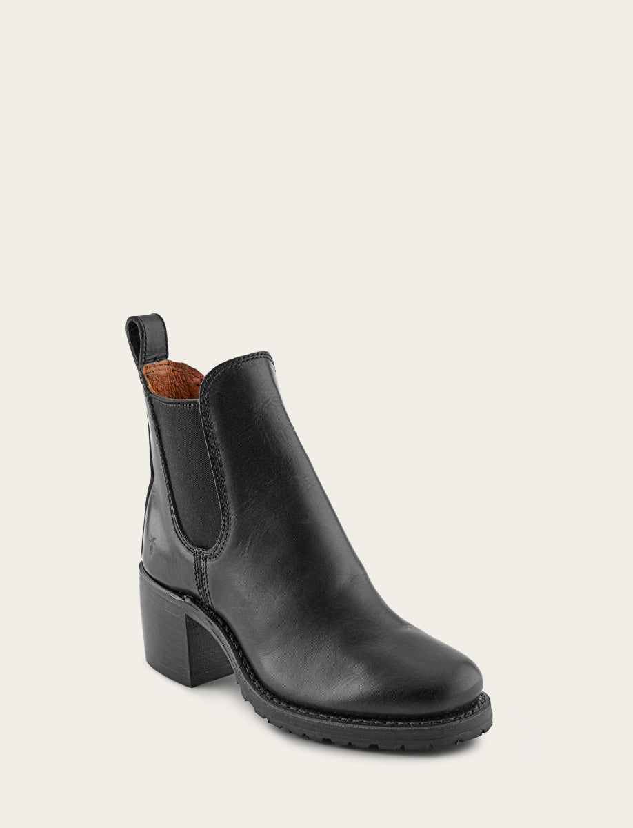 Frye Sale | Women's Black Sabrina Chelsea Boots