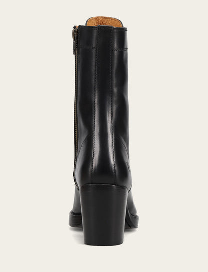 Frye Premium | Women's Black Jean Lace Up Boot