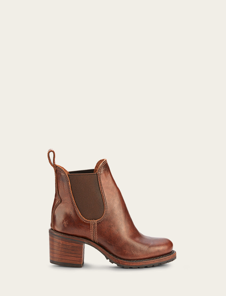 Frye Trending | Women's Cognac Sabrina Chelsea Boots