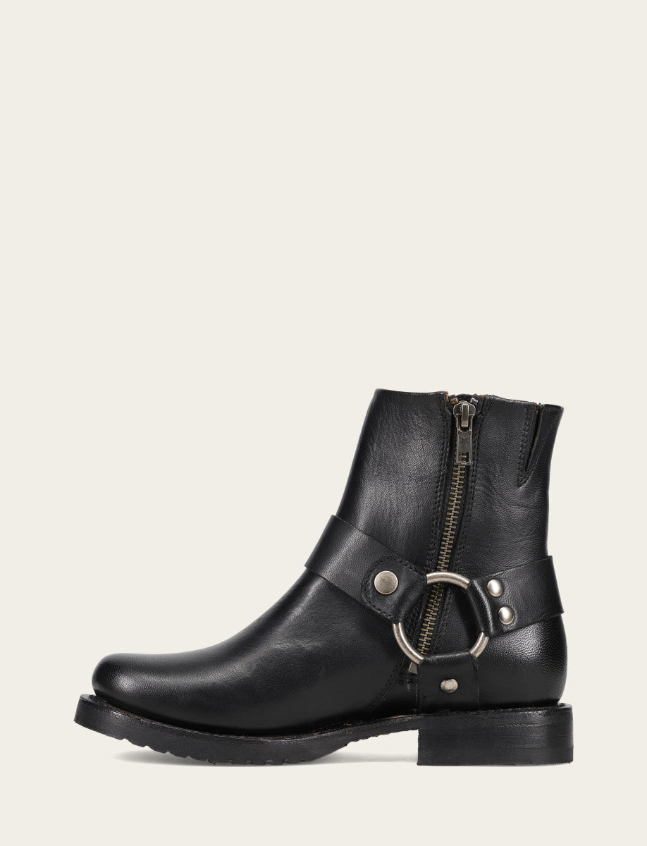 Frye Sale | Women's Black Veronica Flex Harness Booties