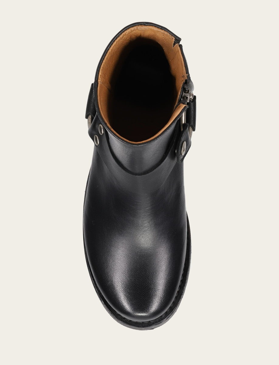 Frye Sale | Women's Black Veronica Flex Harness Booties