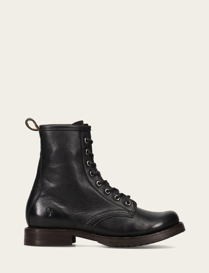Frye Classic | Women's Black Veronica Flex Combat Booties