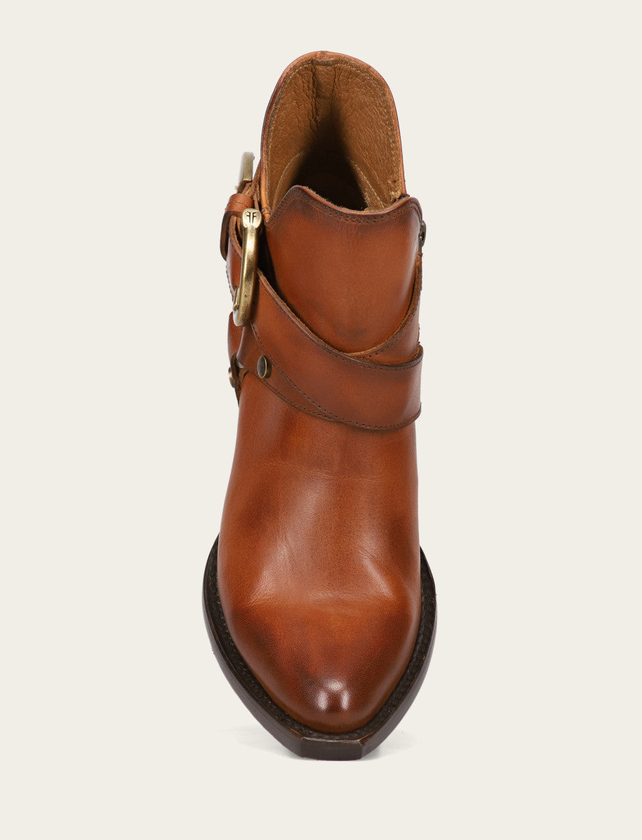 Frye Hot Sale | Women's Caramel Sacha Multi Strap Booties