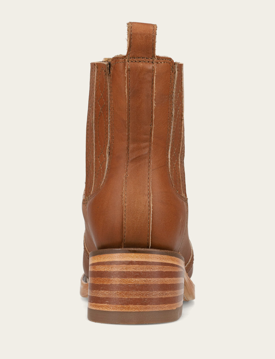 Frye Top Pick | Women's Saddle Campus Chelsea Booties
