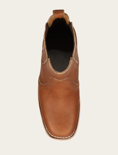 Frye Top Pick | Women's Saddle Campus Chelsea Booties