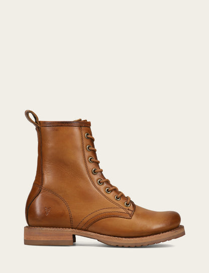 Frye Recommended | Women's Caramel Veronica Flex Combat Booties