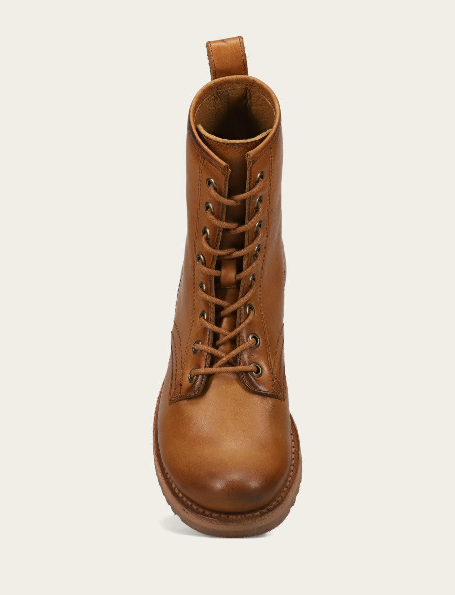 Frye Recommended | Women's Caramel Veronica Flex Combat Booties