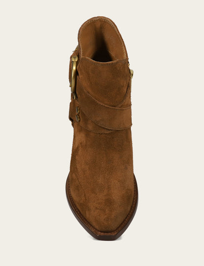 Frye Quality | Women's Bark Sacha Multi Strap Booties