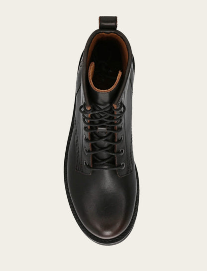 Frye Latest | Antique Brown Veronica Flex Combat Boot