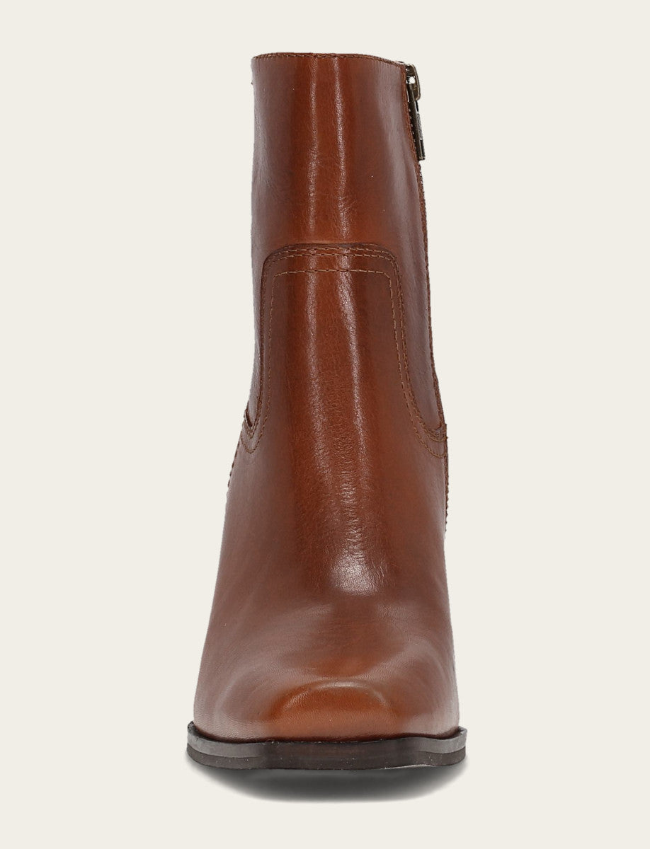 Frye Great Value | Women's Cinnamon Shiloh Zip Booties