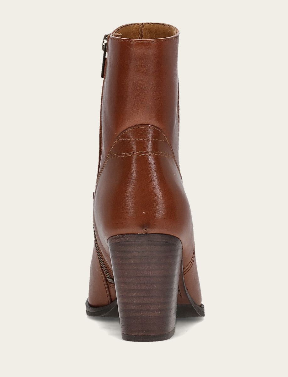 Frye Great Value | Women's Cinnamon Shiloh Zip Booties