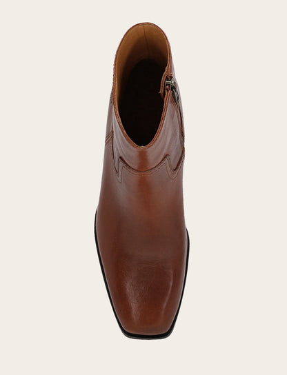 Frye Great Value | Women's Cinnamon Shiloh Zip Booties