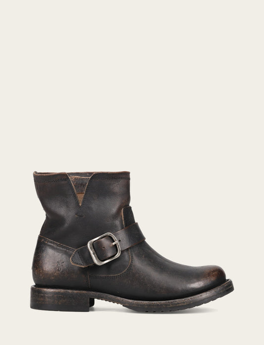 Frye Premium | Women's Antique Black Veronica Flex Booties