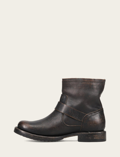 Frye Premium | Women's Antique Black Veronica Flex Booties