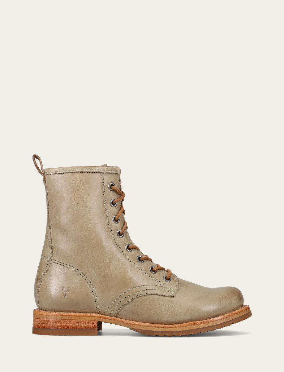 Frye Customer Favorite | Women's Eucalyptus Veronica Flex Combat Boot