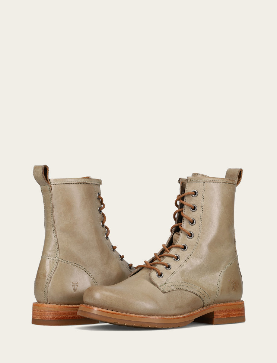 Frye Customer Favorite | Women's Eucalyptus Veronica Flex Combat Boot