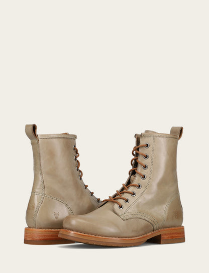 Frye Customer Favorite | Women's Eucalyptus Veronica Flex Combat Boot