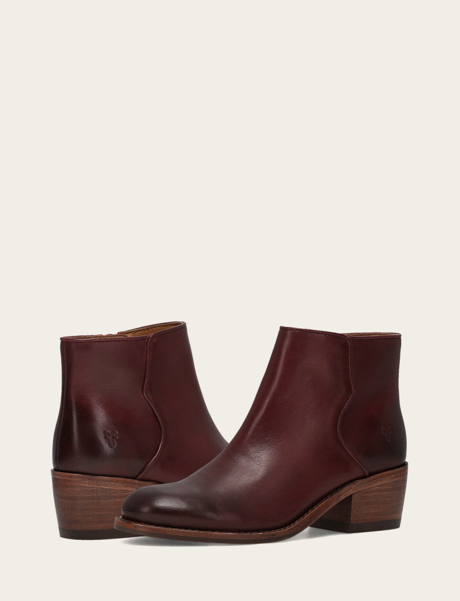 Frye Best Seller | Women's Merlot Carson 2 Piping Booties