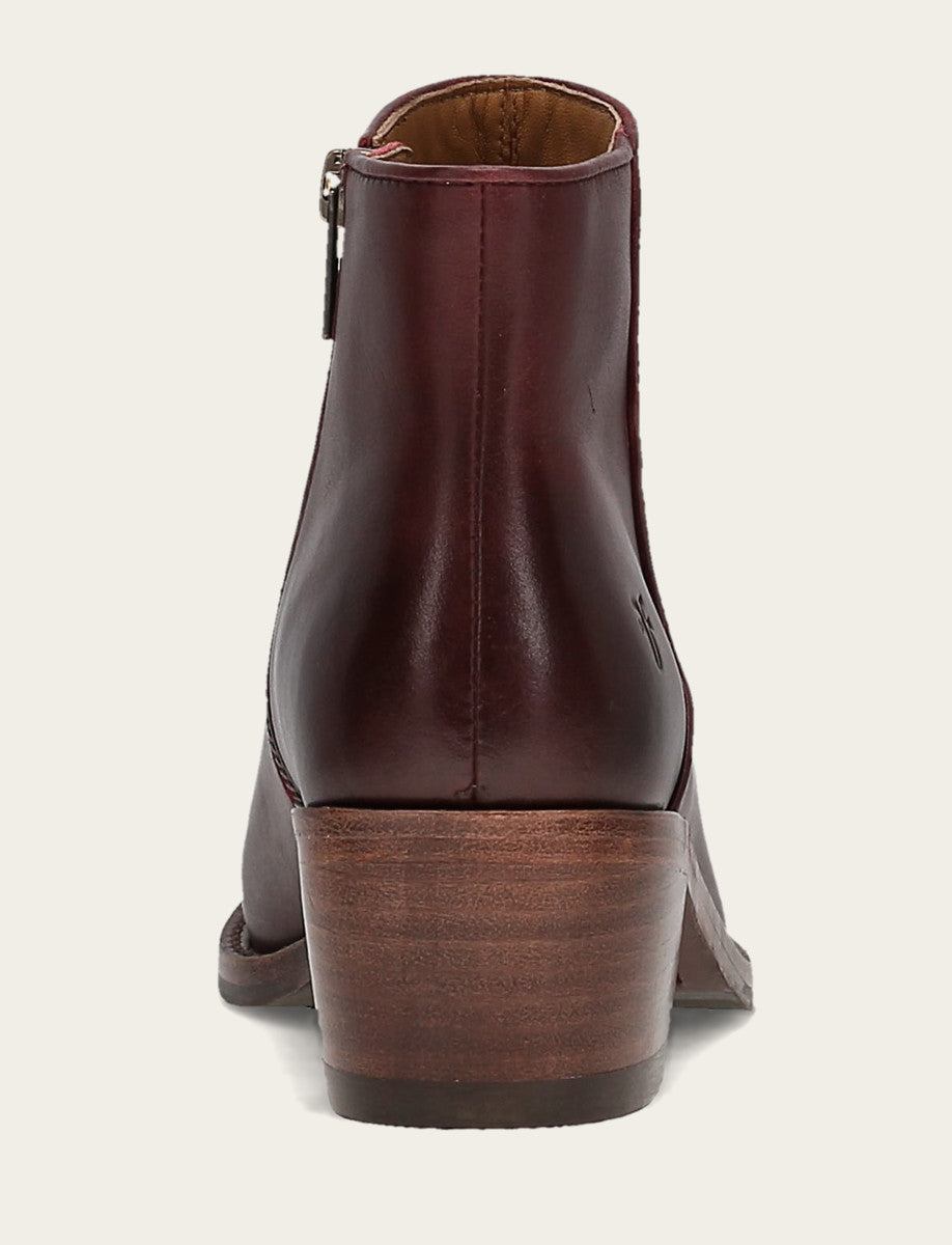 Frye Best Seller | Women's Merlot Carson 2 Piping Booties