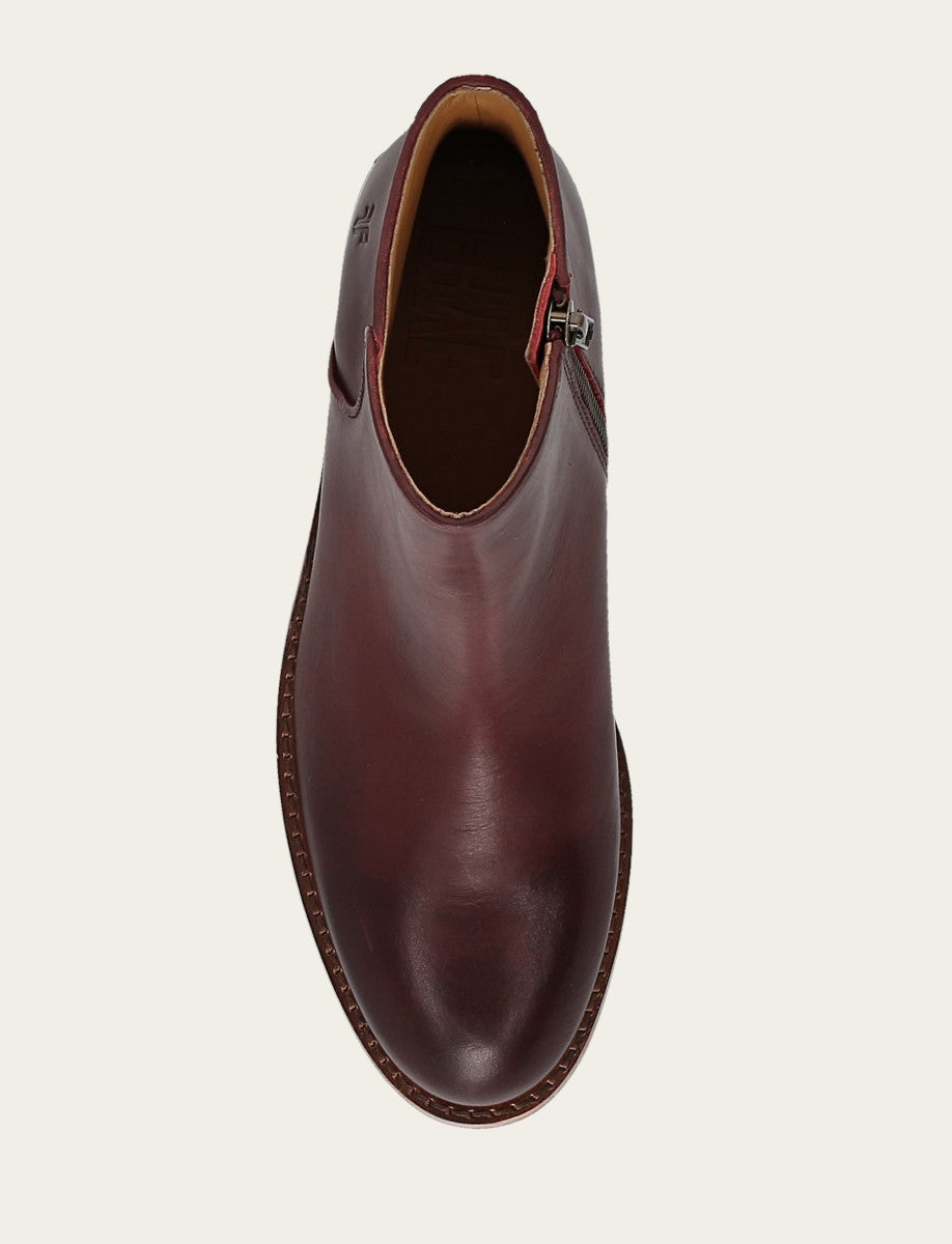 Frye Best Seller | Women's Merlot Carson 2 Piping Booties