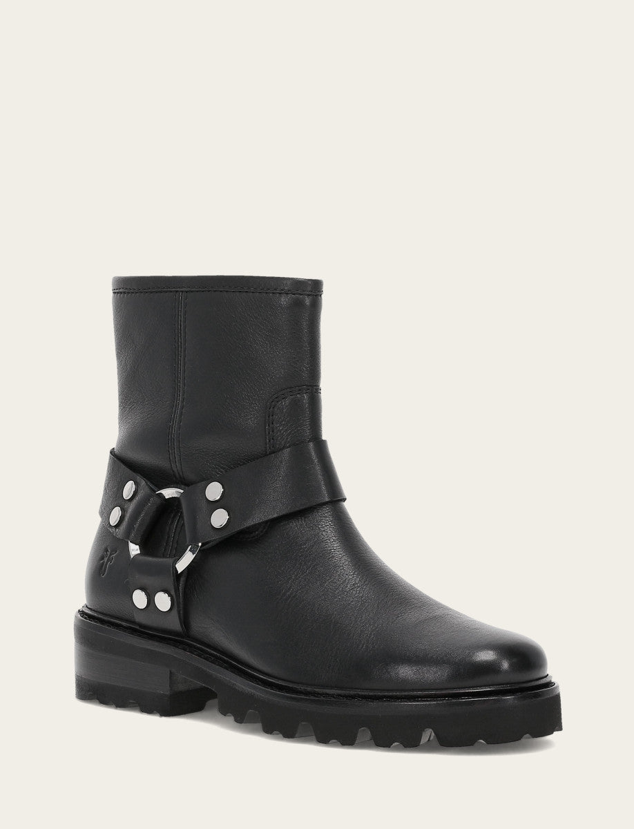 Frye Value | Women's Black Olivia Harness Short Booties