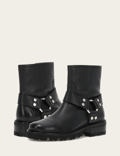 Frye Value | Women's Black Olivia Harness Short Booties