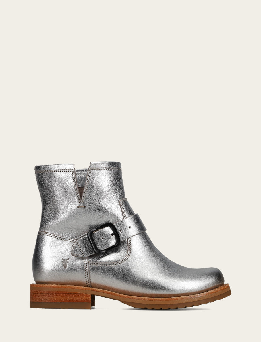 Frye Smart Buy | Women's Silver Veronica Flex Booties