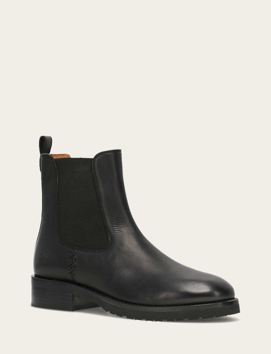 Frye Quality | Women's Black Melissa Lug Chelsea Boot