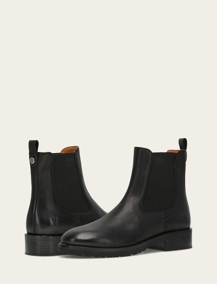 Frye Quality | Women's Black Melissa Lug Chelsea Boot