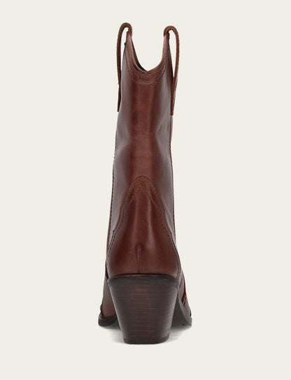 Frye Latest | Women's Saddle Sara Wingtip Stud Western Boots