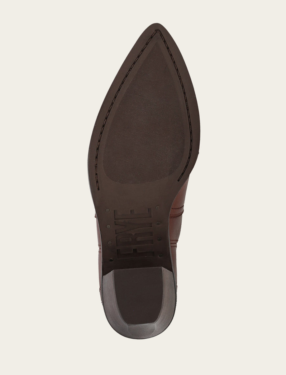 Frye Latest | Women's Saddle Sara Wingtip Stud Western Boots