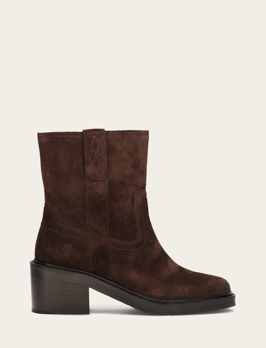 Frye Best Seller | Women's Chocolate Kate Short Inside Zip Boot