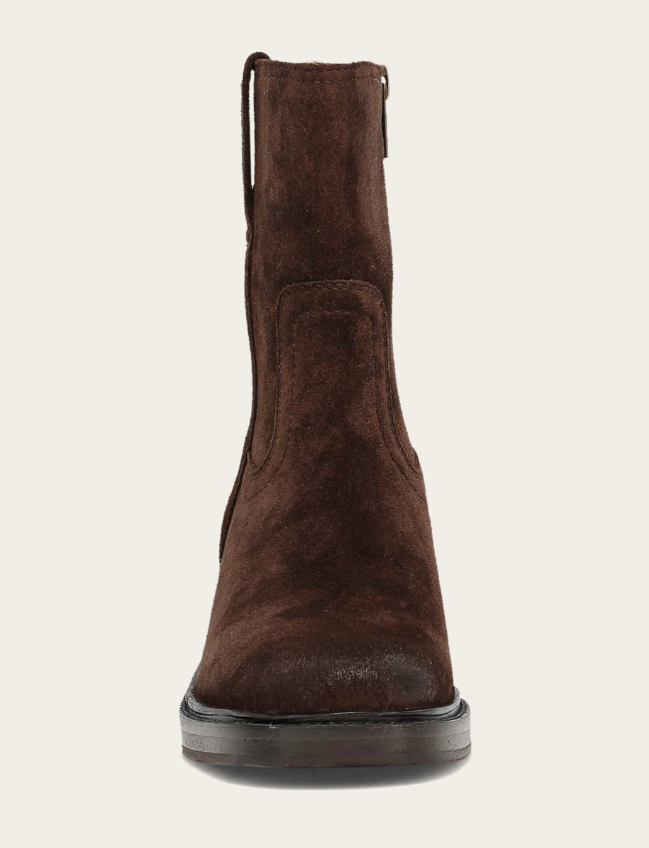 Frye Best Seller | Women's Chocolate Kate Short Inside Zip Boot