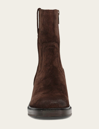 Frye Best Seller | Women's Chocolate Kate Short Inside Zip Boot