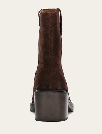 Frye Best Seller | Women's Chocolate Kate Short Inside Zip Boot