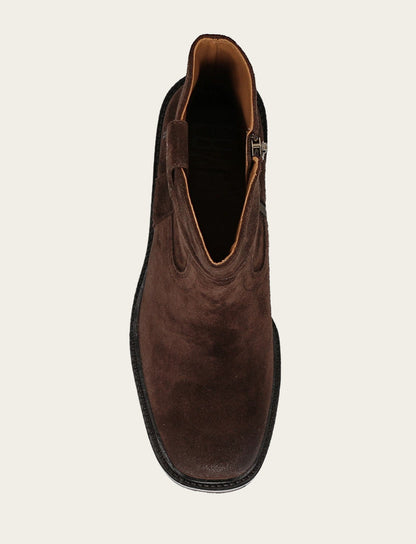 Frye Best Seller | Women's Chocolate Kate Short Inside Zip Boot