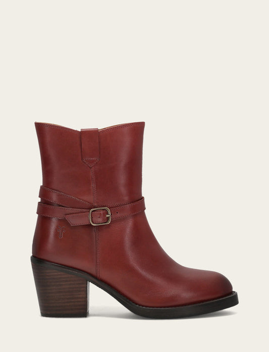 Frye Top Pick | Women's Cranberry Rylee Belted Inside Zip Boot