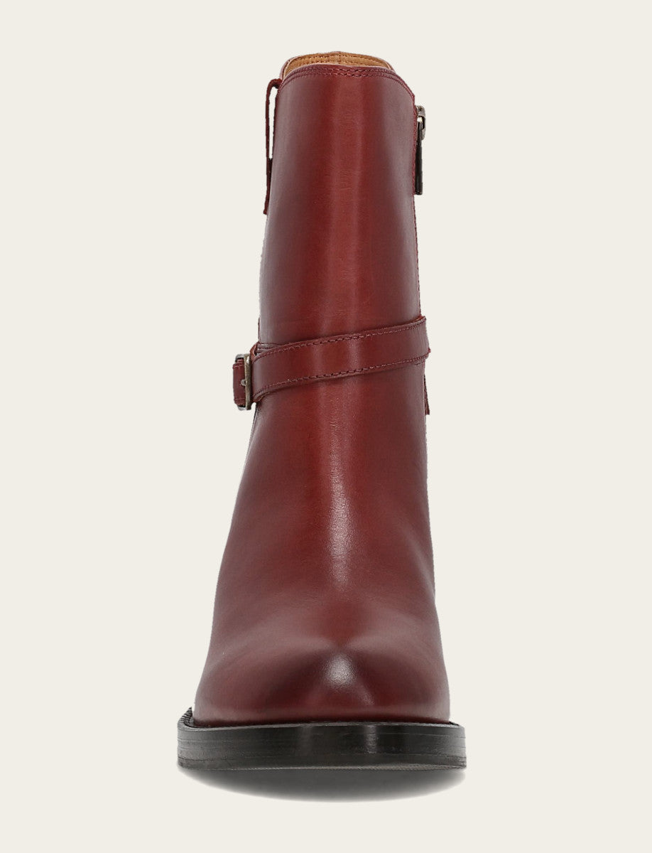 Frye Top Pick | Women's Cranberry Rylee Belted Inside Zip Boot
